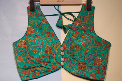 RGreen Garden Sequin Blouse