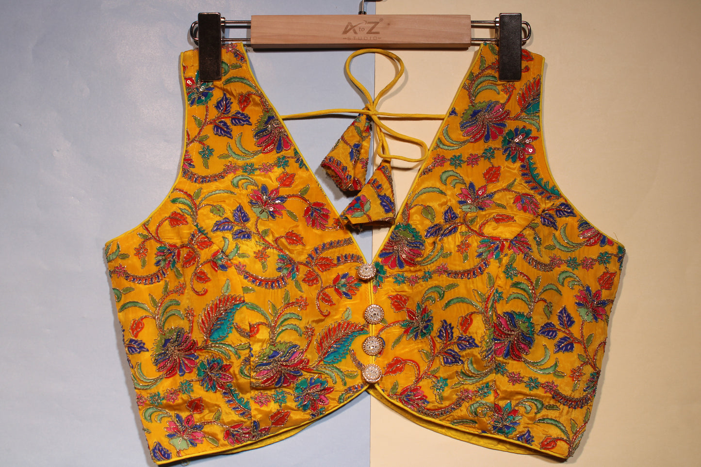 GYellow  Festive Blouse