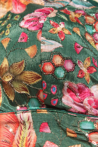 Dk Green Flora Blouse