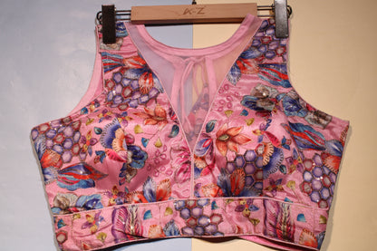 BPink Honeycomb Blouse