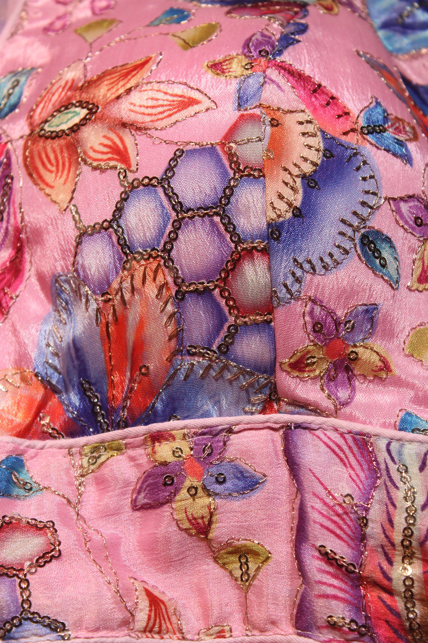 BPink Honeycomb Blouse