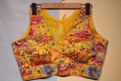 GYellow Garden Honeycomb Blouse