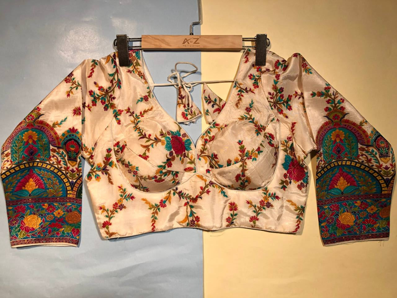 Craem Tapestry Silk Blouse
